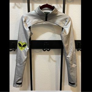 Dolls Kill Club Exx Alien Y2K Shrug